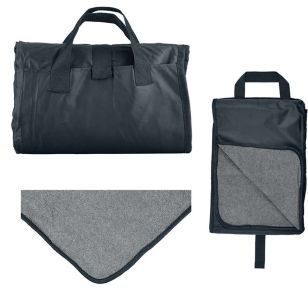 Jet Picnic Blanket - Gray, Charcoal