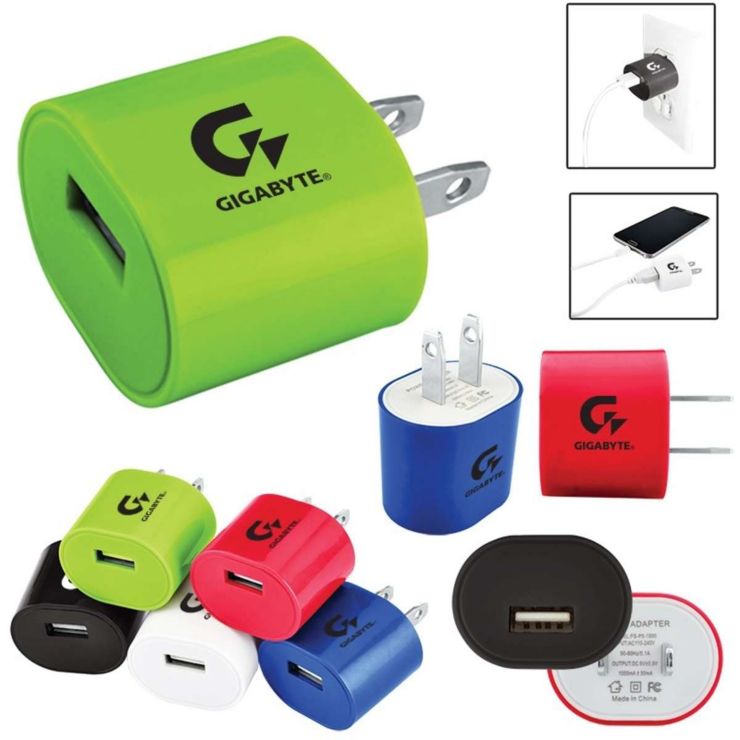 USB to AC Adapter - UL Certified - 