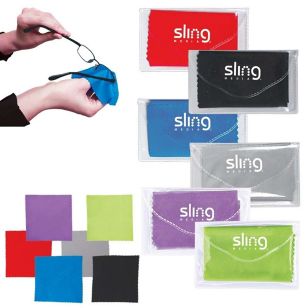 Microfiber Cleaner Cloth in Pouch - 