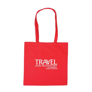 Basic Cotton Tote - Red