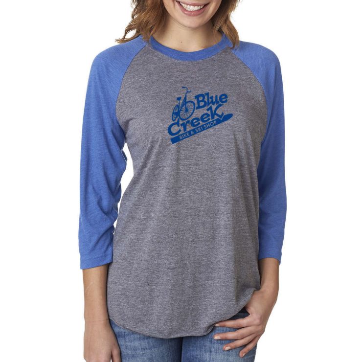 Next Level Unisex Triblend 3/4 Sleeve Raglan Tee