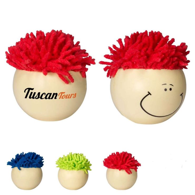 MopTopper Stress Reliever - Yellow/Black