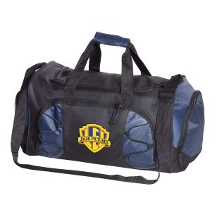 Diamond Duffel Bag - Blue, Navy