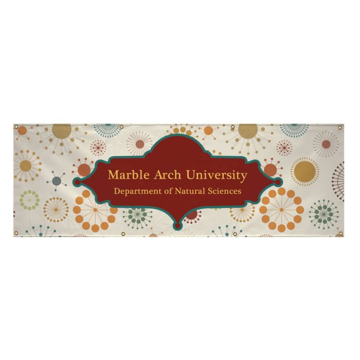 2' x 6' Full Color Vinyl Banner - 13 oz. - White