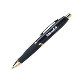 Commonwealth Click Pen - Black Ink - Black