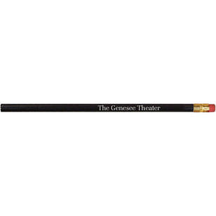Thrifty Pencil with Pink Eraser - Black