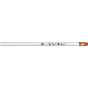 Thrifty Pencil with Pink Eraser - White