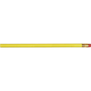 Thrifty Pencil with Pink Eraser - Yellow, Bright
