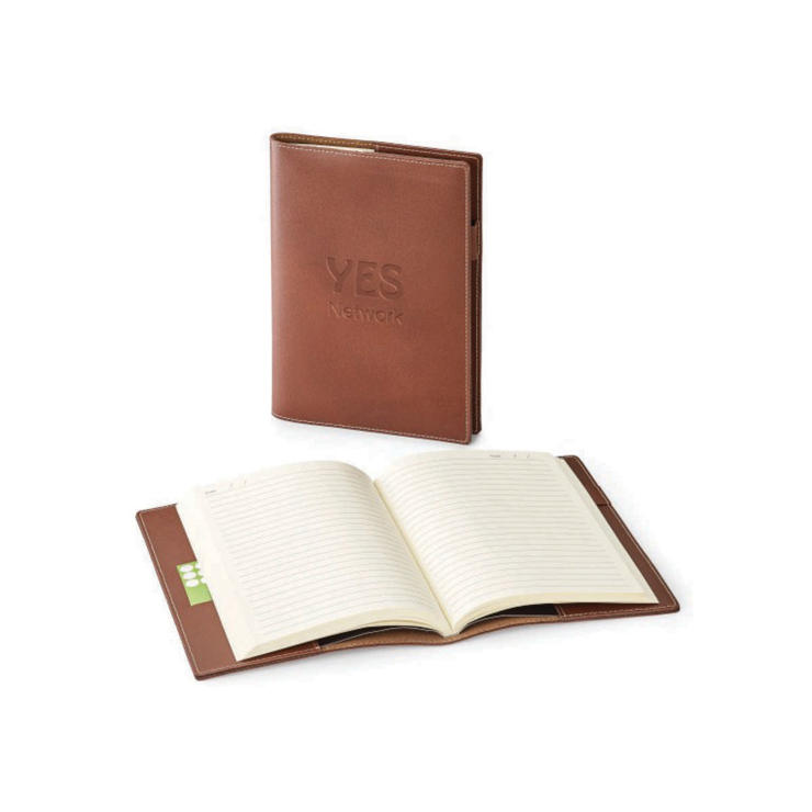 Nathan Genuine Leather Refillable Journal