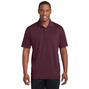 Sport-Tek PosiCharge RacerMesh Polo - Dark/All - Maroon