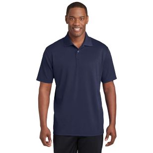 Sport-Tek PosiCharge RacerMesh Polo - Dark/All - Blue, True Navy