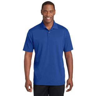 Sport-Tek PosiCharge RacerMesh Polo - Dark/All - Blue, True Royal