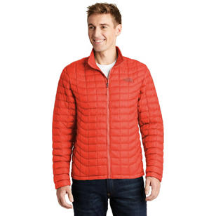 The North Face Thermoball Trekker Jacket - Dark/All - Red, Fire Brick