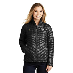 The North Face Ladies Thermoball Trekker Jacket - Dark/All - Black