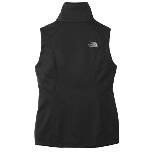 The North Face Ladies Ridgeline Soft Shell Vest - Dark/All - Black