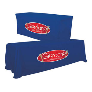 6'/8' Convertible Table Throw (Full-Color, One Location) - Blue, Royal