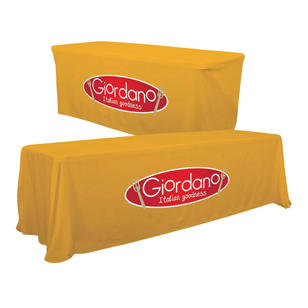 6'/8' Convertible Table Throw (Full-Color, One Location) - Yellow