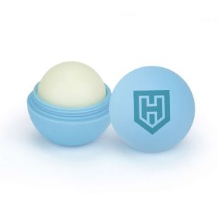 USA Made Rubber Lip Balm - Blue, Light