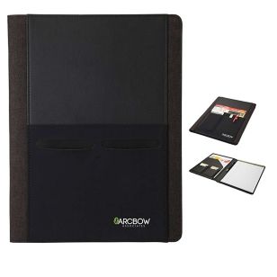 Stockton Tech & Conference Padfolio - Black