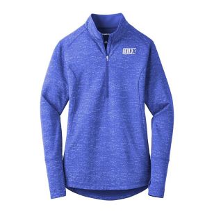 Sport-Tek Ladies Sport-Wick Stretch Reflective Pullover - Blue, True Royal