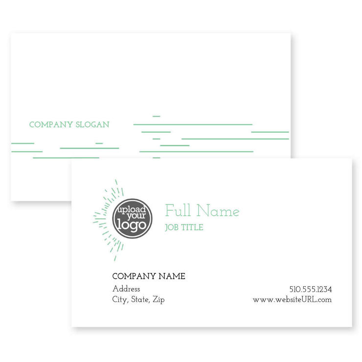 Chasing The Lines Business Card 2x3-1/2 Rectangle Horizontal