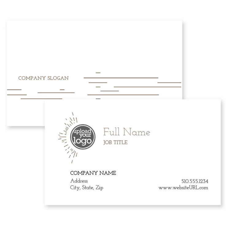 Chasing The Lines Business Card 2x3-1/2 Rectangle Horizontal