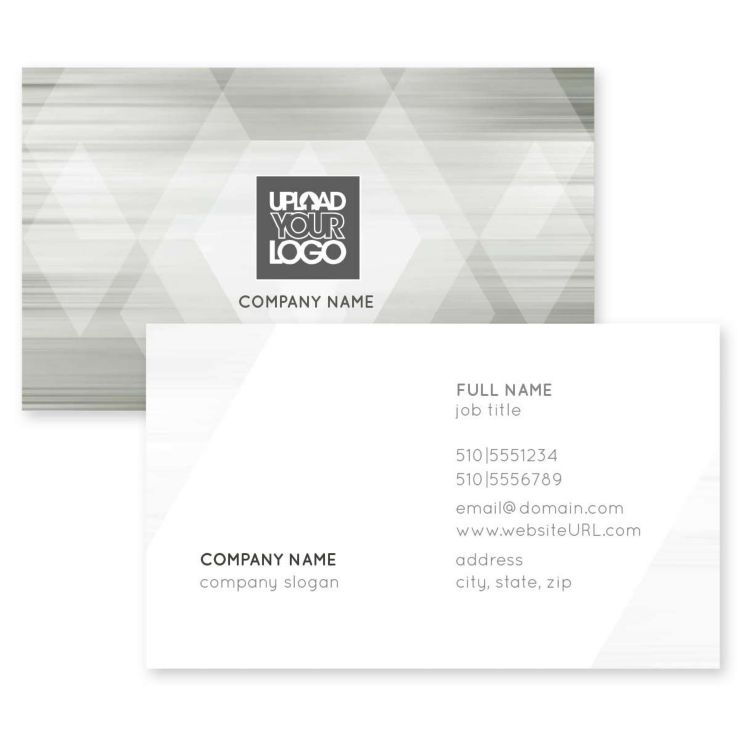 Color Flare Business Card 2x3-1/2 Rectangle Horizontal