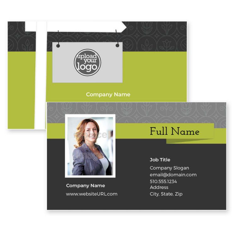 Fun Estate Business Card 2x3-1/2 Rectangle Horizontal