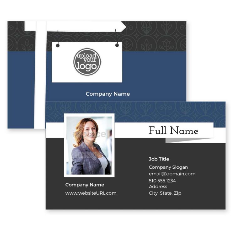 Fun Estate Business Card 2x3-1/2 Rectangle Horizontal