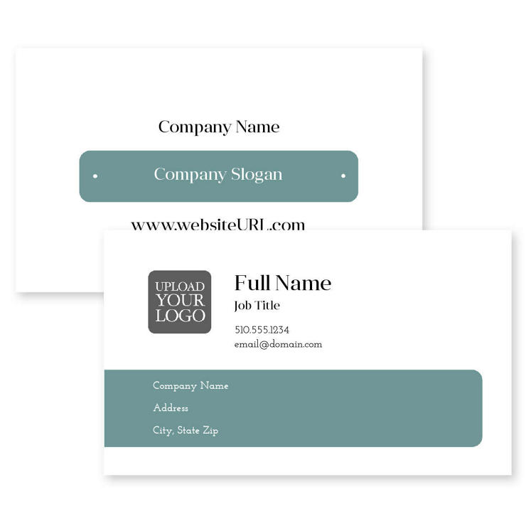 Steadfast Review Business Card 2x3-1/2 Rectangle Horizontal