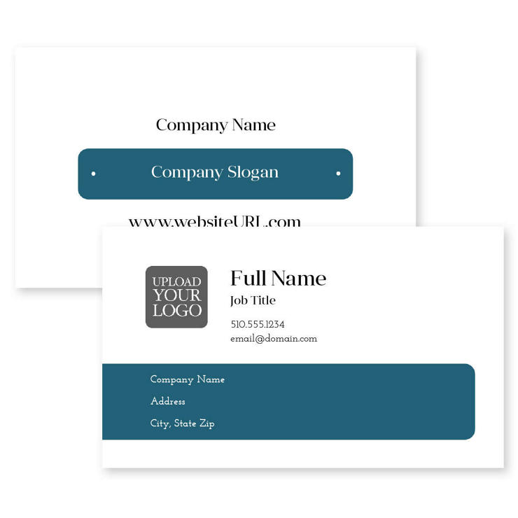 Steadfast Review Business Card 2x3-1/2 Rectangle Horizontal