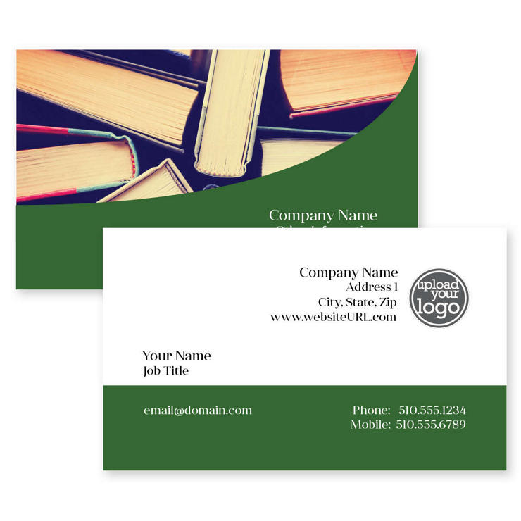 Swipe Card Business Card 2x3-1/2 Rectangle Horizontal