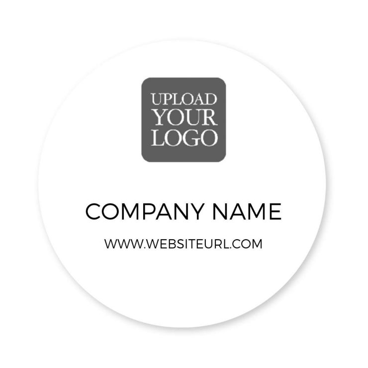 Basic Stripe Sticker 3x3 Circle