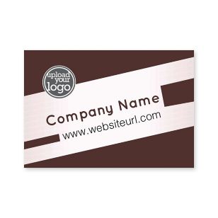Bold Tilt Sticker 2x3 Rectangle Horizontal - Wine
