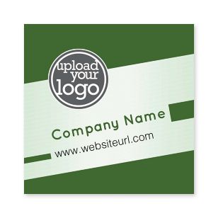 Bold Tilt Sticker 3x3 Square - Verdun Green