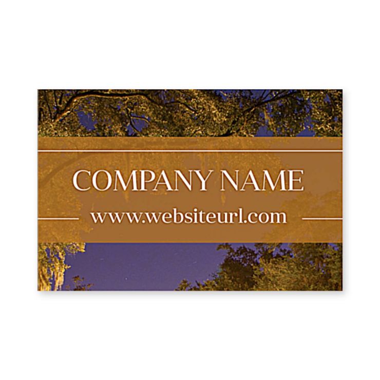 Dreamy Trees Sticker 2x3 Rectangle Horizontal - Peru