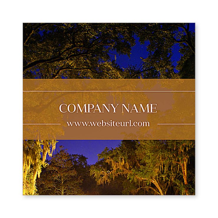 Dreamy Trees Sticker 3x3 Square - Peru