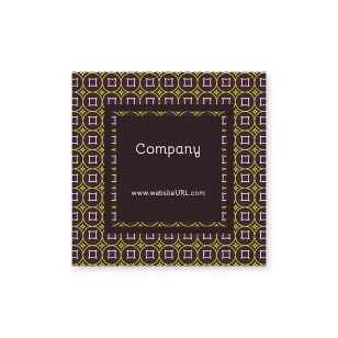 Glitz & Glam Sticker 2x2 Square - Wine