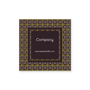 Glitz & Glam Sticker 2x2 Square - Wine