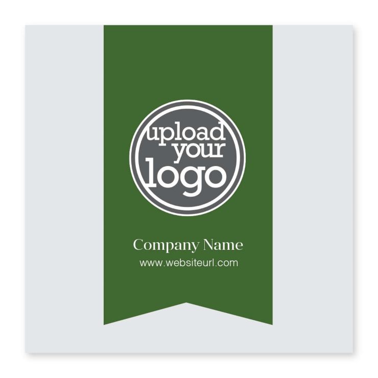 Ribbon Sticker 4x4 Square