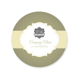 Royal Treatment Sticker 2x2 Circle - Ginger