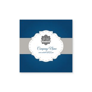 Royal Treatment Sticker 2x2 Square - Venice Blue