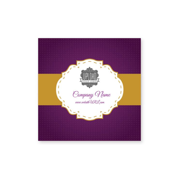 Royal Treatment Sticker 2x2 Square - Grape Violet