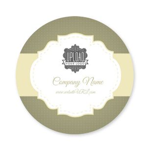 Royal Treatment Sticker 3x3 Circle - Ginger