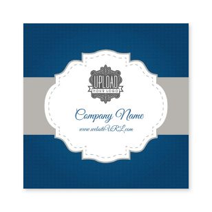 Royal Treatment Sticker 3x3 Square - Venice Blue