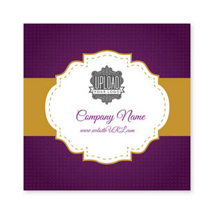 Royal Treatment Sticker 3x3 Square - Grape Violet