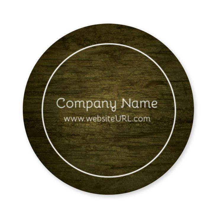 Royally Green Sticker 3x3 Circle
