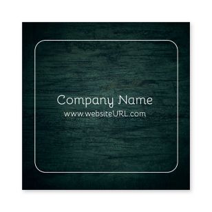 Royally Green Sticker 3x3 Square - Verdun Green