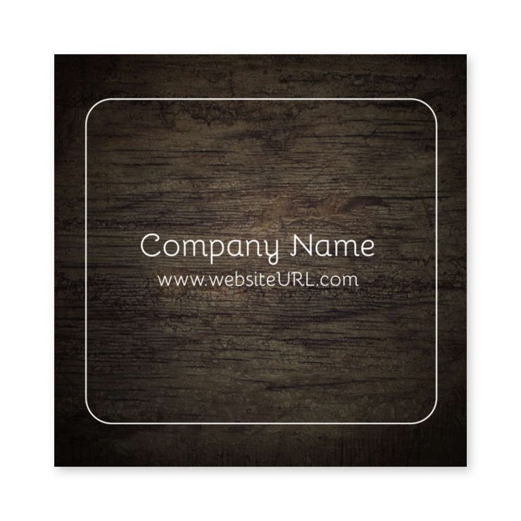 Royally Green Sticker 3x3 Square - Heath Red