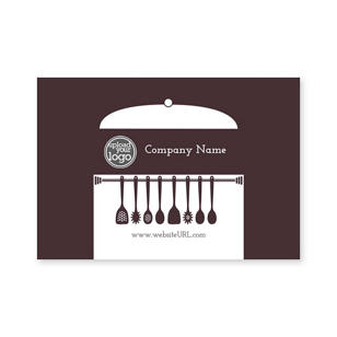Simple Kitchen Sticker 2x3 Rectangle Horizontal - Royal Maroon